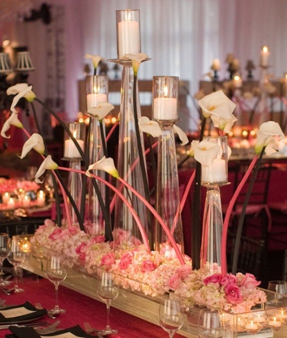 Wedding Candle Centerpieces Elegant-floating-wedding-centerpiece-