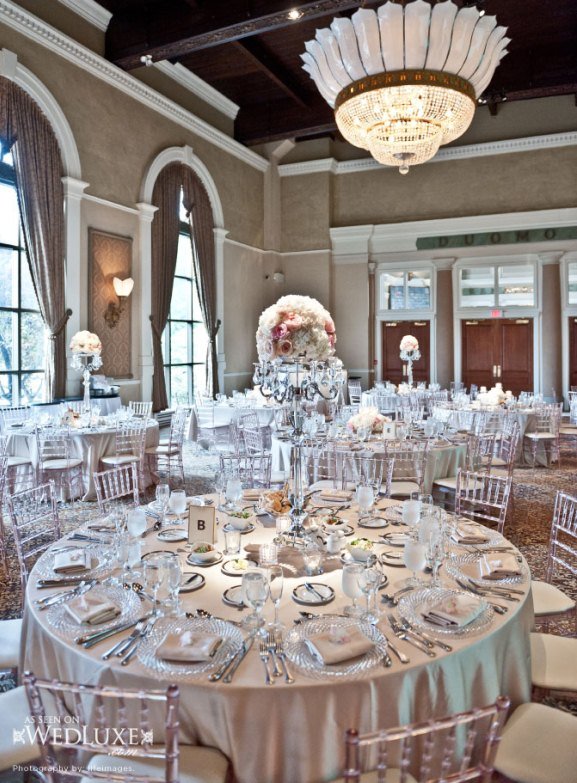 Victorian inspired theme reception decoration
