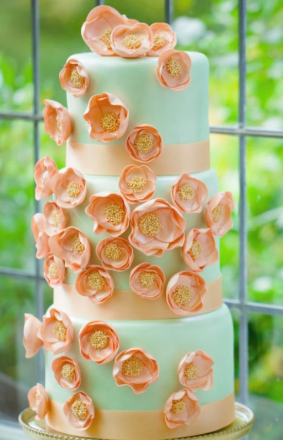 2013 summer wedding cake ideas