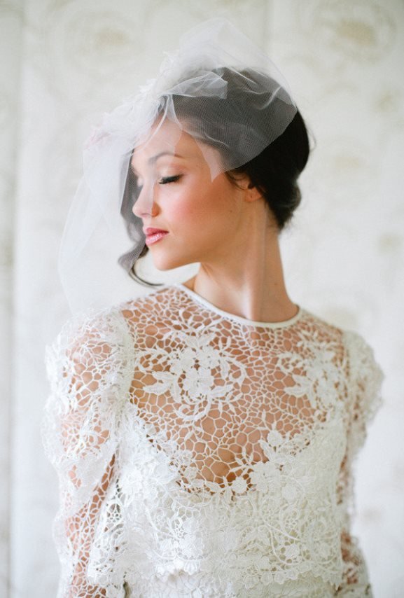 Stylish Unique Wedding Veils and head piece