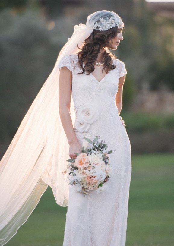 Unique Wedding Veils and Brida Head Piece