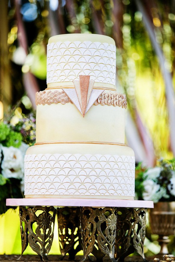 Great Gatsby Wedding cake