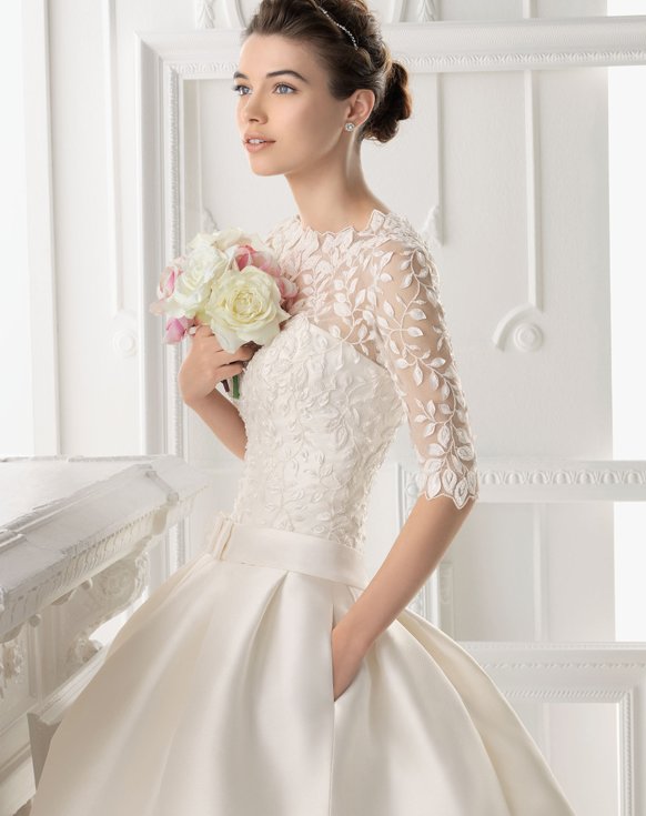 airebarcelona _2014 Wedding Dress _Blush Weddings bouquet ideas