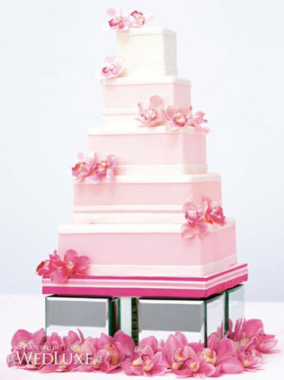 luxury Caribbean Destination Wedding Cake
