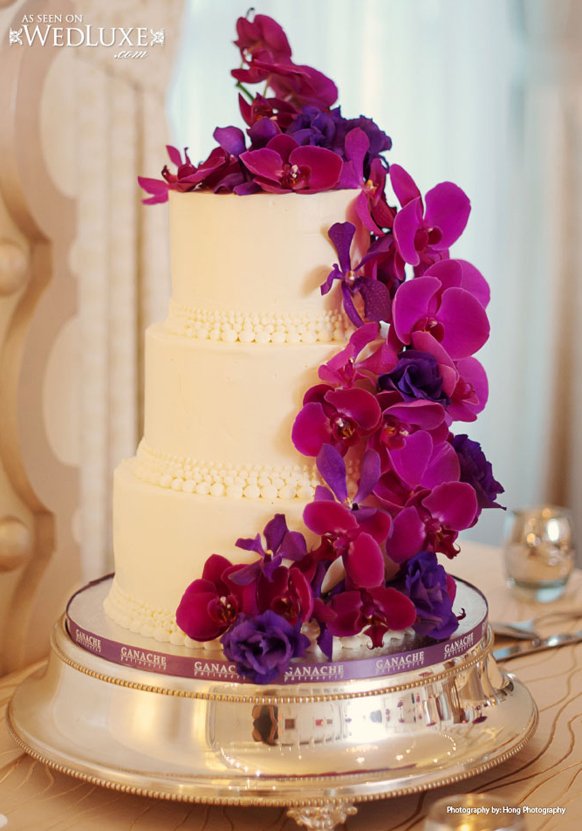 luxury Island Destination Wedding Cake