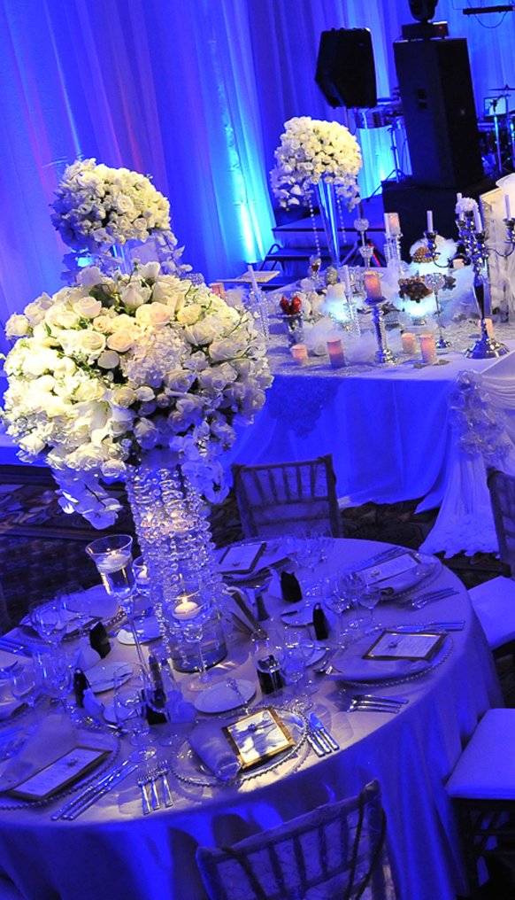 Luxury Cancun Ballroom Destination Wedding Ceremony Flowers By Weddings Romantique