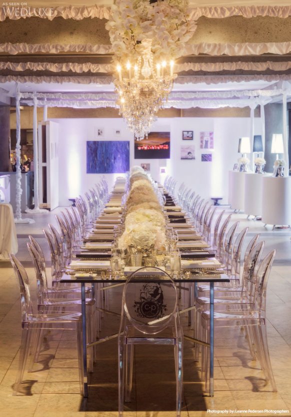 2014 Modern Wedding Reception Ghost Chair Trends 3