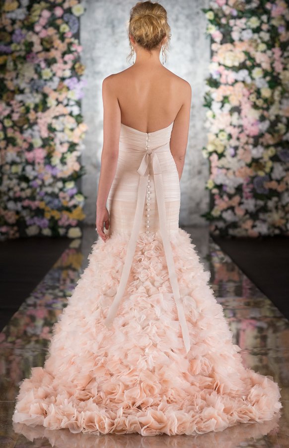 Martina Liana designer wedding dress collection 554 back