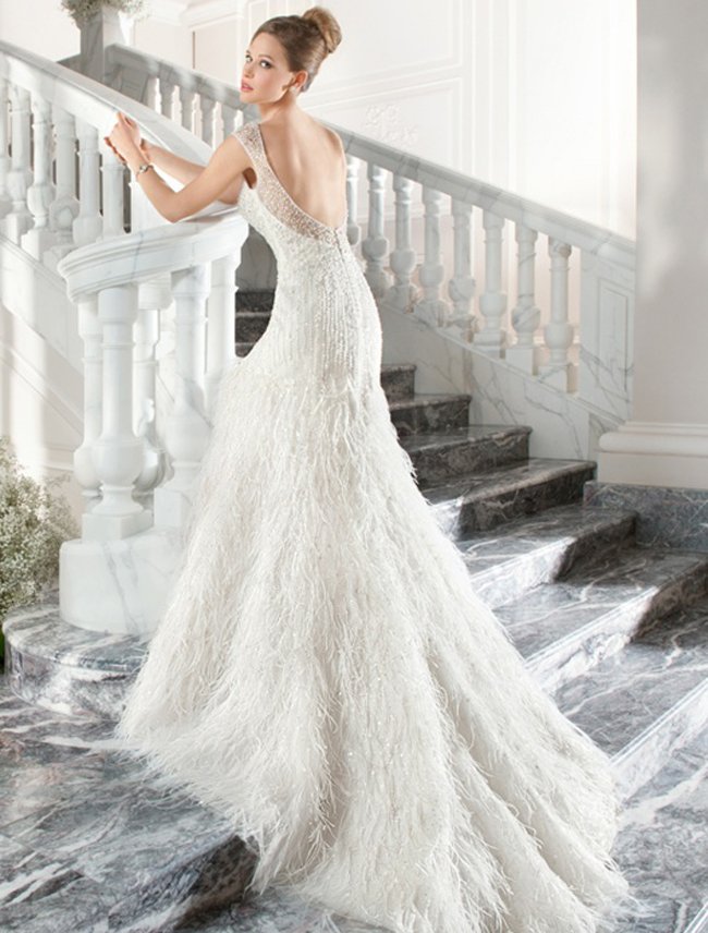 glamorous wedding dresses _ 2015 Demetrios Bridal collections STYLE C220B