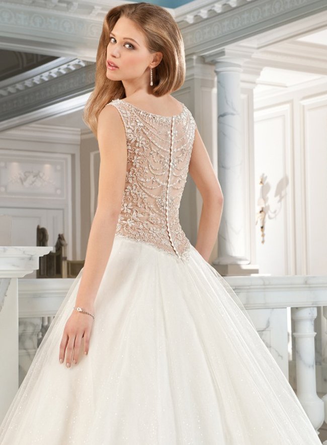 glamorous wedding dresses _ 2015 Demetrios Bridal collections style C210b