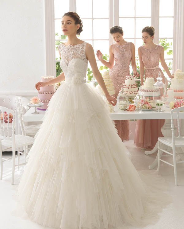 2016 Blush Pink Weddings_ wedding dress by AireBarcelona 2015_ANSEL_VESTIDO_NOVIA_AB.