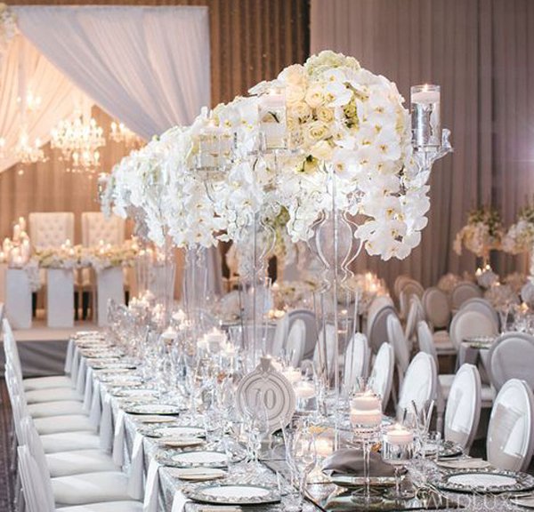 Long Table Wedding Decorations _Photography by Visual Cravings