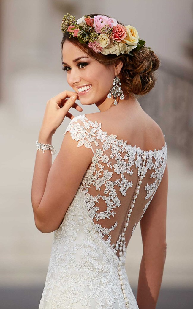 2016 Chic Beach Wedding Dresses_Stella York Style 6118 b_C