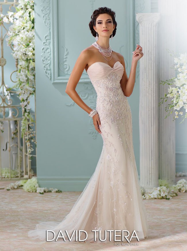 2016 Spring Wedding-Dresses David-Tutera by Mon Cheri - Edan