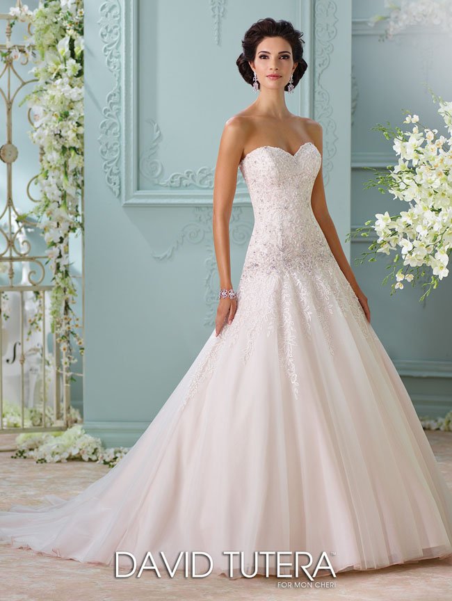 2016 Spring Wedding-Dresses David-Tutera by Mon Cheri - Ora