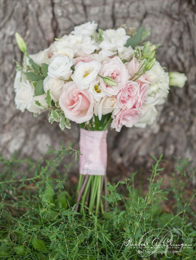 Blush Pink Bouquet _Rachel A. Clingen Wedding Design and Decor