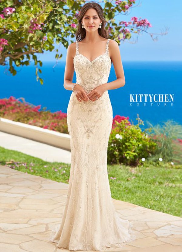 Luxury Cancun Destination Wedding Dresses by KittyChen Couture - Kinsley 1