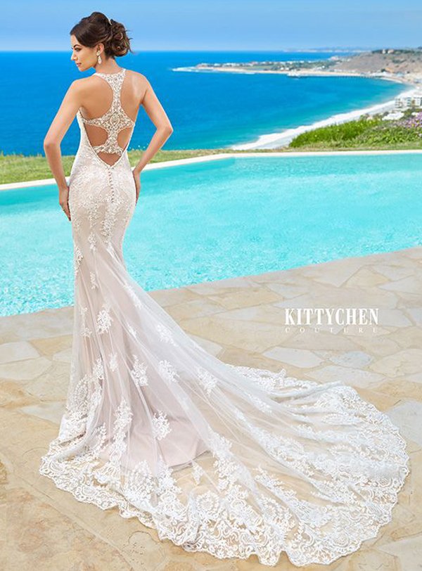 Luxury Caribbean Destination Wedding Dresses by KittyChen Couture - Lexy 3
