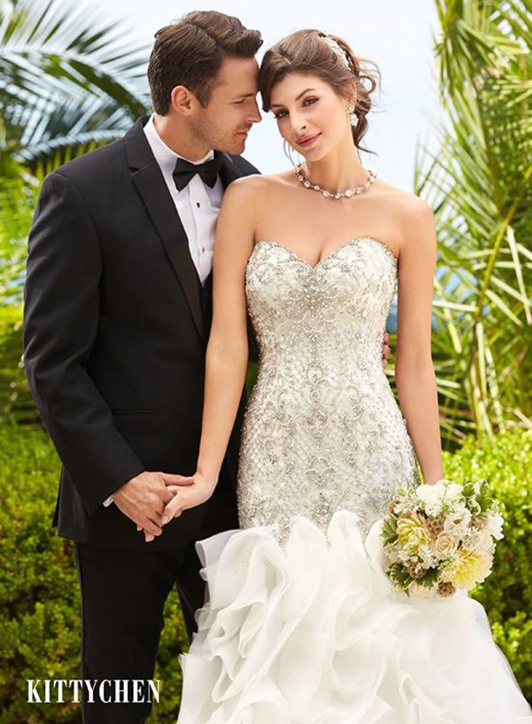 Luxury Caribbean Wedding Dresses by Kitty Chen - Ariel