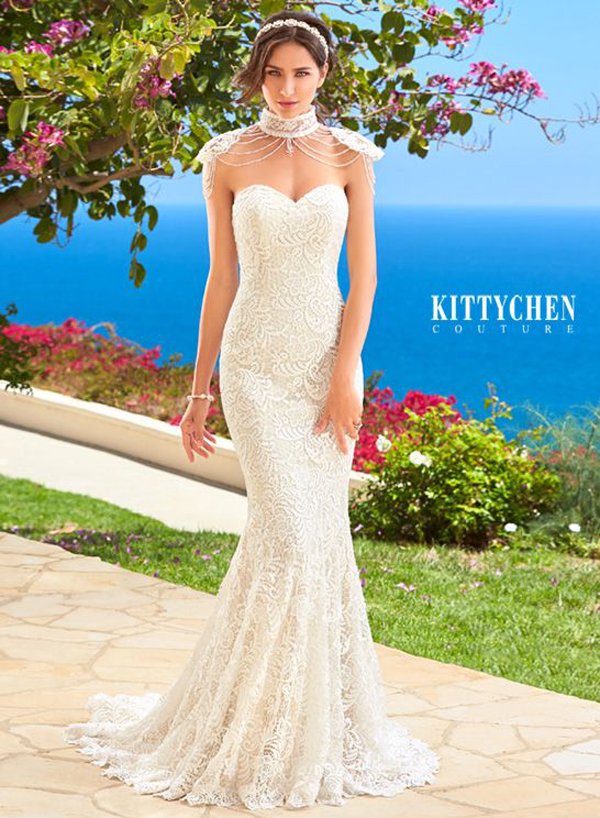 Luxury Caribbean Wedding Dresses by Kitty Chen Couture - Cora Beyonce