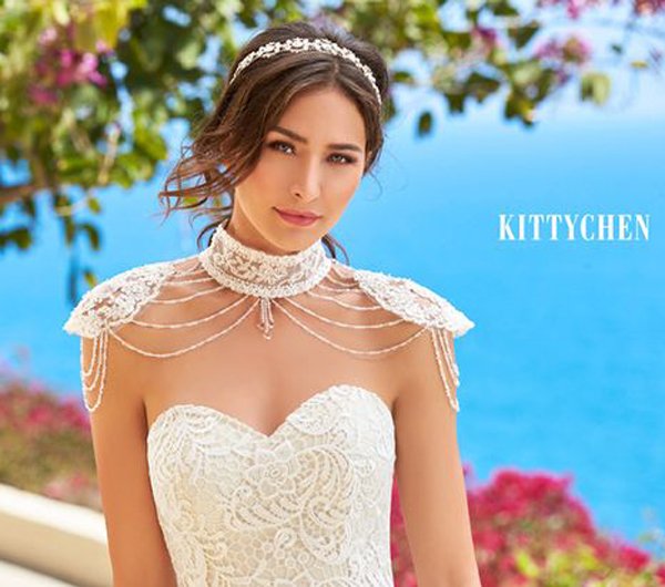 Luxury Caribbean Wedding Dresses by Kitty Chen Couture - Cora Beyonce 2