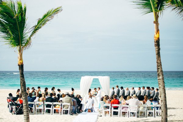 Glam Hard Rock Punta Cana Beach Wedding Ceremony View By Weddings Romantique 9