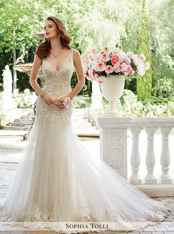 2017 Sophia Tolli Wedding Dresses Style Rome