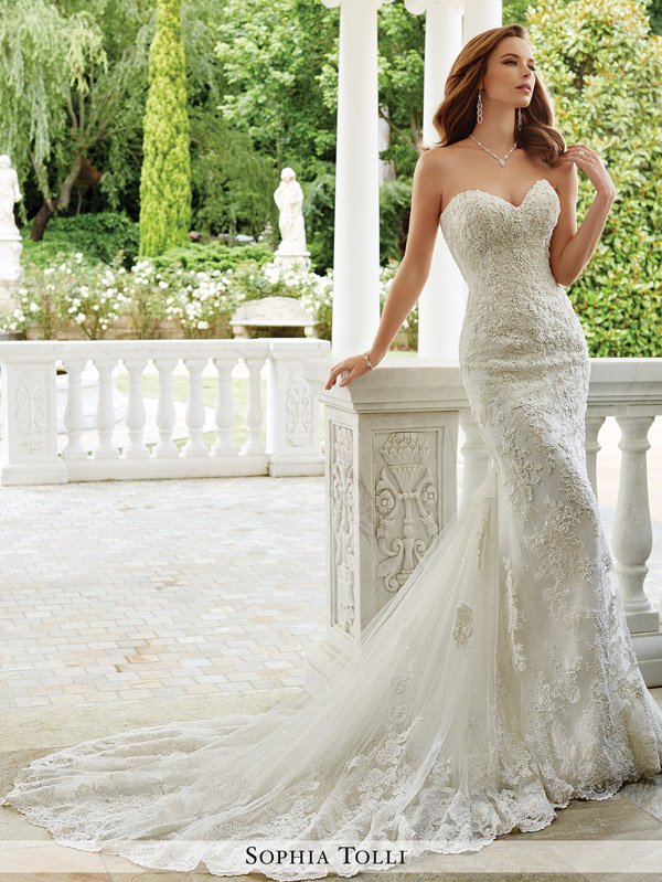 2017 Sophia Tolli Wedding Dresses Style Y21674 Napoli