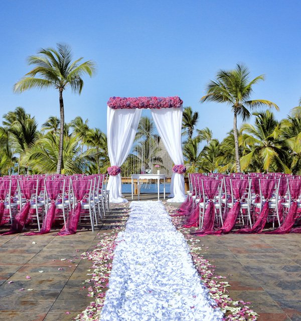 Elegant Punta Cana Destination Wedding Ceremony Location by Weddings Romantique
