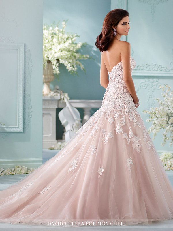 Rose Quartz Blush Pink Wedding Dresses _ David-tutera-for-mon-cheri wedding dresses _216234-azure