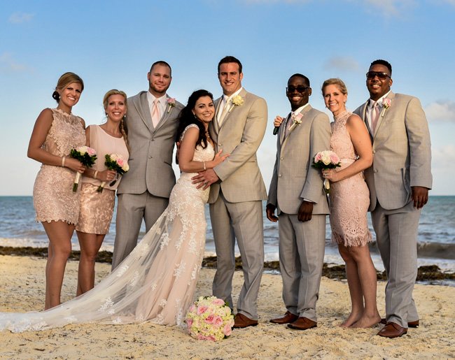 2017 Stlylish Moon Palace Wedding Beach Bridal Photos 2_ By Weddings Romantique