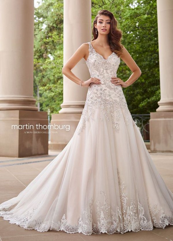 2018 Vintage Glamour Wedding Dress_by Martin Thornburg - a Mon Cheri Collection_118260 Minuet