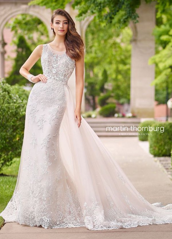 2018 Vintage Glamour Wedding Dress_by Martin Thornburg - a Mon Cheri Collection_118266 Nera