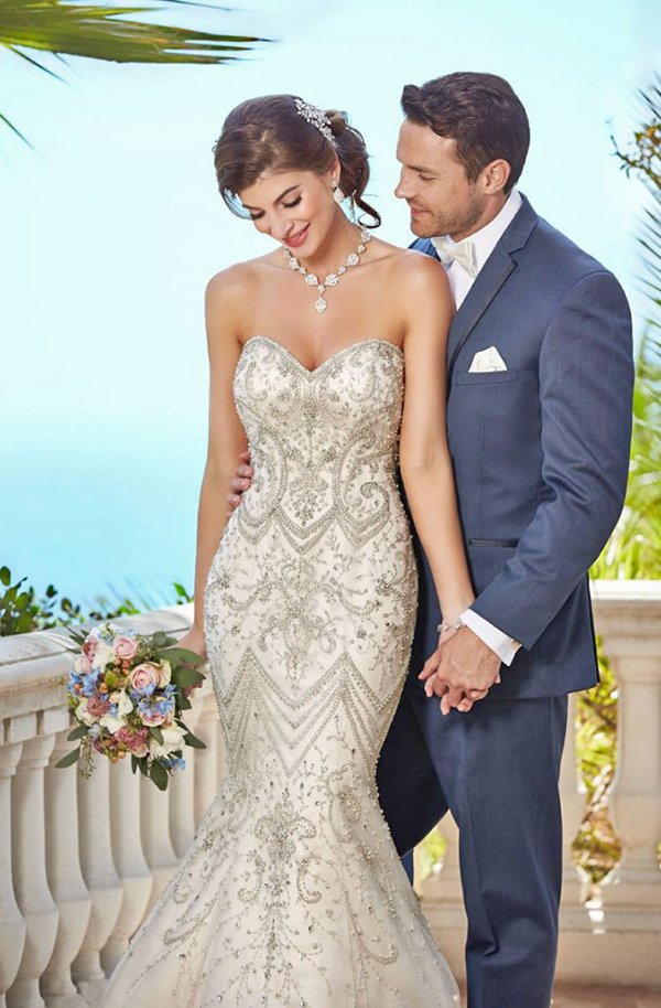 2019 Spring Wedding Ideas_ Kitty Chen wedding-dress-K1642-2-